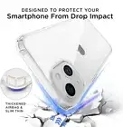 Shockproof Case Clear TPU Cover For iPhone 13 Pro Max 12 11 XR SE XS Max 8 Plus