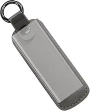 Flash Drive Holder, USB Flash Drive Bag - Leather USB Protective Case | Protective Case USB Drive Protection Box with Key Ring, Multi-Use for Car Owners