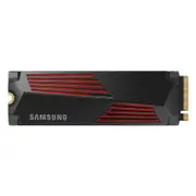 Samsung [MZ-V9P4T0CW] 990 Pro 4TB PCIe Gen4 NVMe SSD with Heatsink