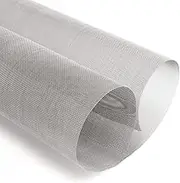 Stainless Steel Woven Wire Wire Mesh Sheet, 50x50cm Stainless Steel Woven Wire Mesh Rolls 1pcs, 10-400 Mesh Metal Mesh Screen Accessories for Garden Netting and Construction Site Protection(350 Mesh)