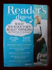 Reader's Digest Magazine November 2014 What Your Doctor's Really Thinking