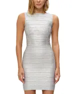 Herve Leger The Metallic Sienna Top