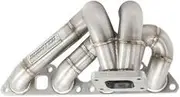 Aeroflow Nissan SR20 T28 Turbo Manifoldlow Mount Int Gate Stainless - AF8230-7000