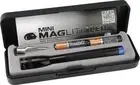 Mag-Lite Mini LED Spectrum Blue Light Black Aluminum Body 2AAA Flashlight P32SX2