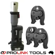 Zupper PZ-1930 AP Battery Powered Press Tool Kit Plumbing for Auspex.