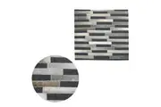 Multi-Purpose Animal Hide Handmade Patchwork Wall Art / Table Decorator / Floor Mat / Couch Chair Pad Mat 47 x 47cm