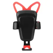 Universal USB Charge Anti-slip Motorcycle Handlebar Holder Stand for iPhone Xiaomi Mobile Phone RED COLOR