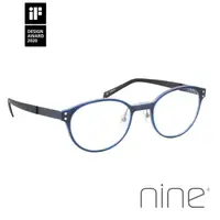 在飛比找momo購物網優惠-【nine 眼鏡】丹麥設計日本手工製造 3rd系列光學眼鏡-