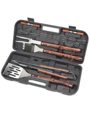 Cuisinart 12pc Wooden Handle Grilling Set CGS-W13
