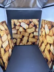 Set Of 3 Canvas Wall Art Wine Corks