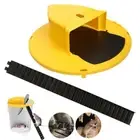 2X Mouse Trap Flip Slide Bucket Lid Reusable Rat Catcher Killer with Ladder New