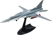 Russian TU-22M3 Backfire Aircraft, 1/144 Scale, Hobby Model Kit, Diecast Airplane Fighter Model