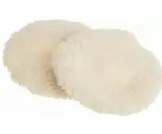 WEN 10A345 10-Inch Synthetic Wool Polishing Bonnets (2-Pack)