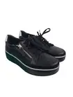 Traq by Alegria Qwip Sneaker in Black - Size EUR 38 (8-8.5)