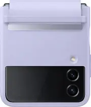 Samsung Flap Leather Cover for Galaxy Z Flip4 - Arctic Blue