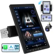 10.1" Rotatable Touch Screen Car Stereo Single Din - Android 13, Wireless Car...
