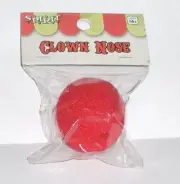 NEW VINTAGE SPIRIT Halloween Red Clown Nose MONSTER Mask Costume