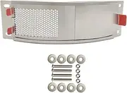 Replacement Big Green Egg Parts 304 Stainless Steel Draft Door Kit - Fits for Medium & Large Big Green Egg Grill, with Stainless Steel Punched Mesh Screen