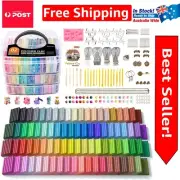 82 Color Polymer Clay Kit - Complete Oven Bake Modeling Clay Set for All Ages