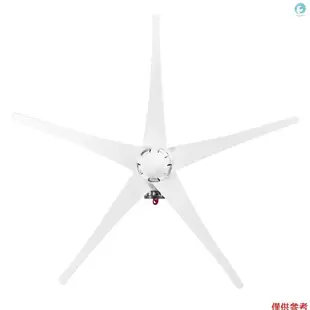 12v 1200W 風力發電機帶充電器控制器 5 葉片 S 型小型風力渦輪發電機套件用於家庭公路船的透明能量風車