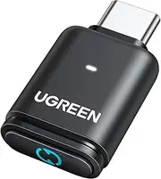 UGREEN 5.3 USB-C Bluetooth Transmitter Audio Adapter for PS5, Type-C Wireless Dongle for Windows/macOS, PC, Laptop with aptX Low Latency & aptX-Adaptive, Plug and Play