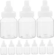 10pcs Candy Box Game Candy Reward Bottle Clear Bottles for Centerpieces Bottles Bulk Boxes for Shower Milk Bottle