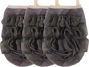 Gray Bath Loofah Body Sponge Brushes