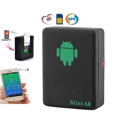 Mini A8 No GPS Tracker Locator Device Real Time Car Kids Pet GSM/GPRS/LBS Tracki