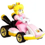 Hot Wheels Mario Kart Princess Peach Standard Kart Die-Cast Vehicle 1:64 Scale