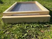 5 X 10F FRAME STAINLESS STEEL MESH BEE HIVE BOTTOM BASE BEEHIVE FLOOR NZ PINE