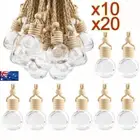 10/20x Car Air Freshener Perfume Bottle Essential Oil Hanging Diffuser Ornament