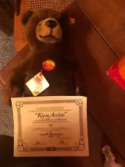 Steiff 'klein Archie' Bear New #482 Of 2500 LE 15” 1983 Paw Signed