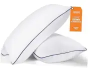 Bed Pillows for Sleeping- Standard Size, Set of 2, Cooling Hotel Quality with