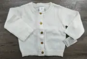 Baby Girl Clothes New Carter's 3 Month White Sparkle Sweater