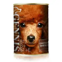 在飛比找ETMall東森購物網優惠-GENNIS吉妮斯犬餐罐系列410gX24入