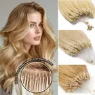 AAA+ Micro Link Human Hair Extensions Micro Ring Loop Beads Real Remy Human Hair