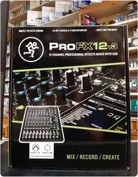 在飛比找Yahoo!奇摩拍賣優惠-♪♪學友樂器音響♪♪ Mackie ProFX12v3 12