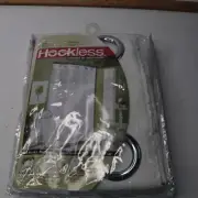 (1-Pk) Hookless 3-in-1 Shower Curtain Flex-On Rings & Fabric Liner 71" x 74"