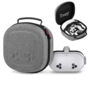 Carrying Case for Meta Quest 3S VR Headset Controllers Accessories Travel Case