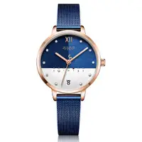 在飛比找ETMall東森購物網優惠-JULIUS 聚利時 1/3的幸福米蘭錶帶腕錶-五色/32X