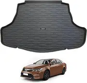 AUSGO 3D Cargo Mat Compatible with Toyota Camry 2017-2024, All-Weather Heavy Duty Boot Liner Luggage Tray Trunk Mat