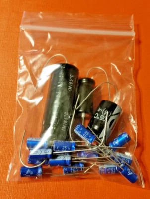 SKU0004 Commodore 64 CAPACITORS #CAPS04: ASSY 250407 (Artwork no. 251137 Rev C)