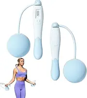 Digital Jump Rope - Weighted Cordless Smart Jumping Rope - Digital Counting Adjustable Weighted Exercise Equipment, Workout Equipment for Cardio Training Speed Boxing