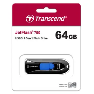 Transcend 創見 JetFlash790 32G 64G 128G 256G USB 3.1 高速 隨身碟