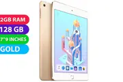 Apple iPad Mini 4 Cellular (128GB, Gold) - Grade (Excellent)