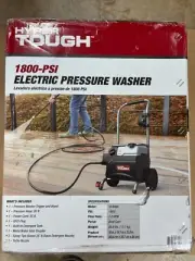 Hyper Tough 1800 PSI At 1.2 GPM 120V Electric Powered Cold Water Pressure Washer