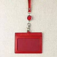 在飛比找誠品線上優惠-日本SLIP-ON識別證吊牌/ 紅色