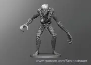 Devourer Demon Monster Manual 28mm Scale DND D&D Miniature SB