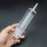 100-200ML Reusable Big Large Plastic Hydroponics Nutrient Measuring Syringe AU