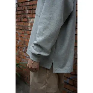 【MBC】日系 高磅 寬鬆 工裝 口袋 長袖 Polo衫